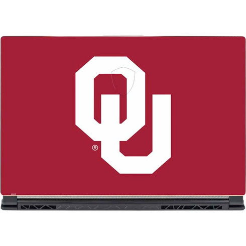 University of Oklahoma Sooners Cracked MSI GS65 Stealth Laptop Skin