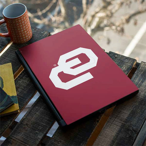University of Oklahoma Sooners Cracked MSI GS65 Stealth Laptop Skin