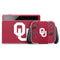 University of Oklahoma Sooners Cracked Nintendo Switch OLED (2021) Skin