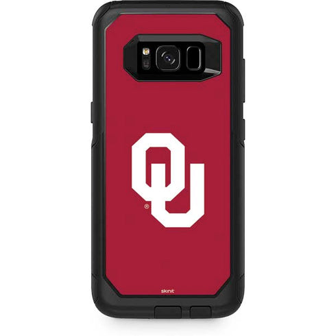 University of Oklahoma Sooners Cracked Otterbox Commuter Galaxy Skin