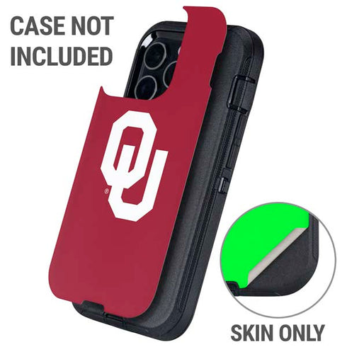 University of Oklahoma Sooners Cracked Otterbox Defender iPhone Skin