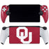 University of Oklahoma Sooners Cracked PlayStation Portal Remote Player Skin