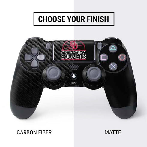 University of Oklahoma Sooners Cracked PS4 Controller Skin