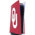 University of Oklahoma Sooners Cracked PS5 Console Skin
