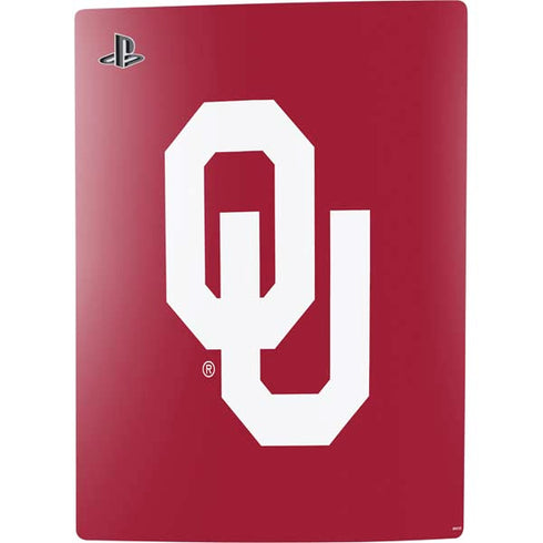 University of Oklahoma Sooners Cracked PS5 Digital Edition Bundle Skin