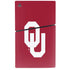 University of Oklahoma Sooners Cracked PS5 Slim Disk Console Skin