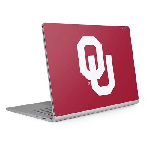University of Oklahoma Sooners Cracked Surface Book 2 13.5in Skin