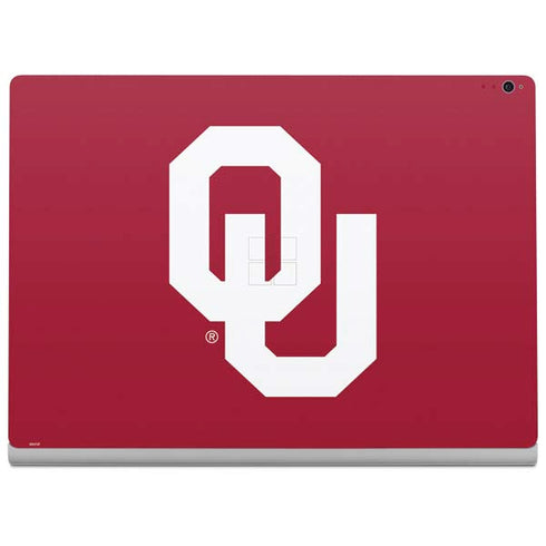 University of Oklahoma Sooners Cracked Surface Book 2 15in Skin