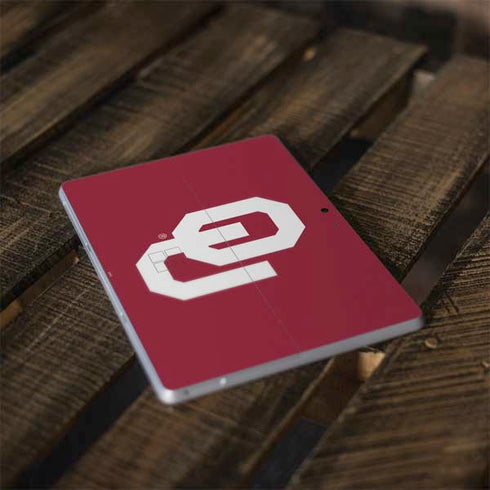 University of Oklahoma Sooners Cracked Surface Go Skin