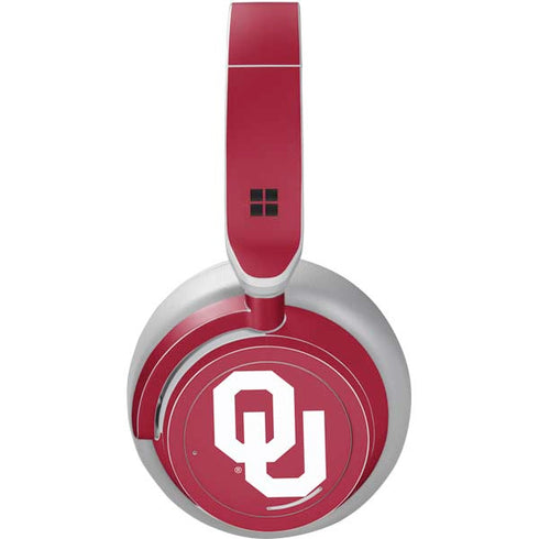University of Oklahoma Sooners Cracked Surface Headphones Skin