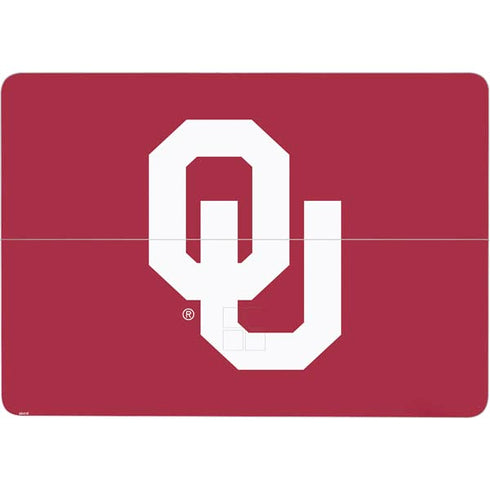 University of Oklahoma Sooners Cracked Surface Laptop Studio Skin