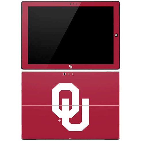 University of Oklahoma Sooners Cracked Surface Pro 3 Skin