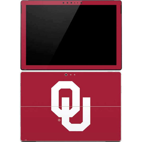 University of Oklahoma Sooners Cracked Surface Pro 4 Skin