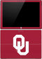 University of Oklahoma Sooners Cracked Surface Pro (2017) Skin