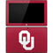 University of Oklahoma Sooners Cracked Surface Pro Tablet Skin