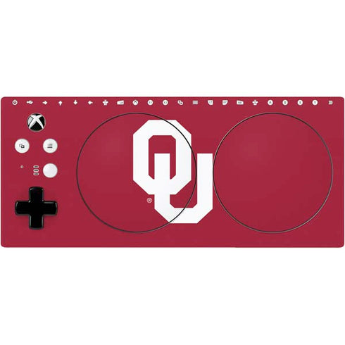 University of Oklahoma Sooners Cracked Xbox Adaptive Controller Skin