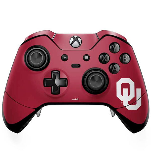 University of Oklahoma Sooners Cracked Xbox One Elite Controller Skin