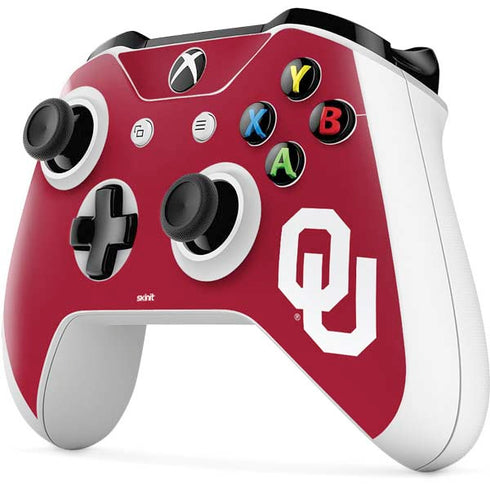 University of Oklahoma Sooners Cracked Xbox One S Controller Skin