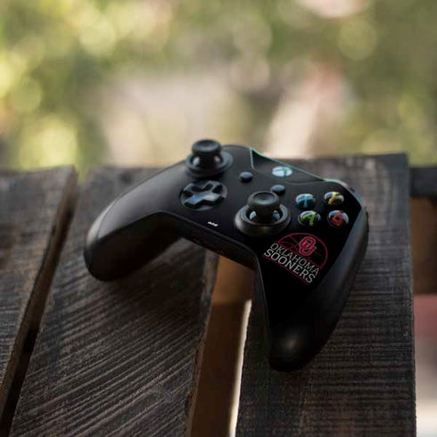 University of Oklahoma Sooners Cracked Xbox One X Controller Skin