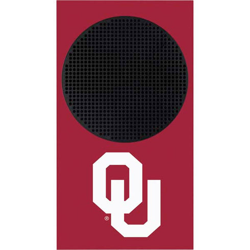 University of Oklahoma Sooners Cracked Xbox Series S Bundle Skin