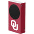 University of Oklahoma Sooners Cracked Xbox Series S Console Skin