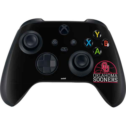 University of Oklahoma Sooners Cracked Xbox Series X Bundle Skin