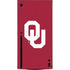 University of Oklahoma Sooners Cracked Xbox Series X Console Skin