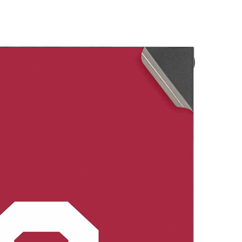 University of Oklahoma Sooners Cracked Xbox Series X Console Skin