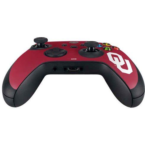 University of Oklahoma Sooners Cracked Xbox Series X Controller Skin
