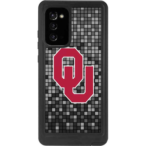 University of Oklahoma Sooners Digi Galaxy Note20 5G Waterproof Case