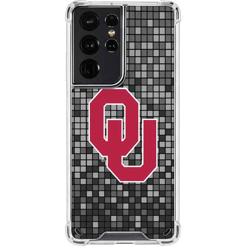 University of Oklahoma Sooners Digi Galaxy S21 Ultra 5G Clear Case
