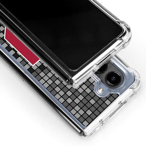 University of Oklahoma Sooners Digi Galaxy Z Fold5 5G Clear Case