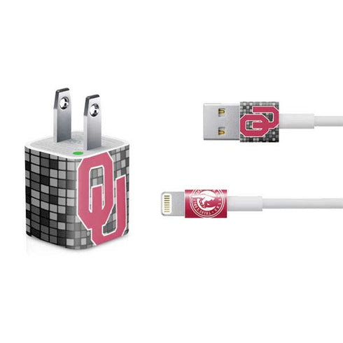 University of Oklahoma Sooners Digi iPhone Charger (5W USB) Skin