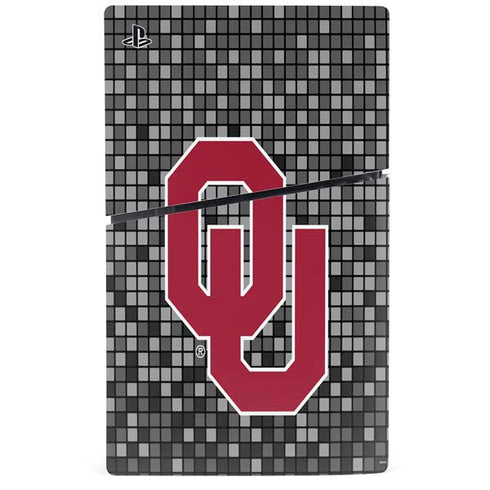 University of Oklahoma Sooners Digi PS5 Slim Digital Edition Bundle Skin