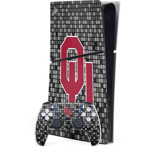 University of Oklahoma Sooners Digi PS5 Slim Digital Edition Console Skin