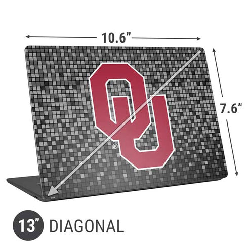 University of Oklahoma Sooners Digi Universal Laptop 13in (10.6 x 7.6in) Skin