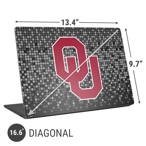 University of Oklahoma Sooners Digi Universal Laptop 16.6in (13.4 x 9.7in) Skin