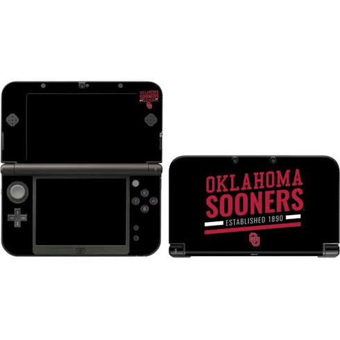 University of Oklahoma Sooners Est 1890 3DS XL 2015 Skin