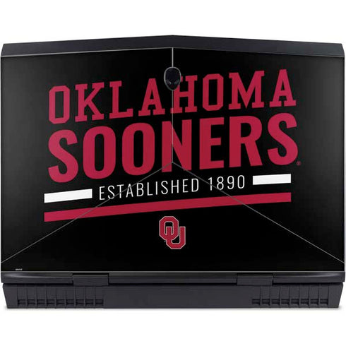 University of Oklahoma Sooners Est 1890 Dell Alienware Skin