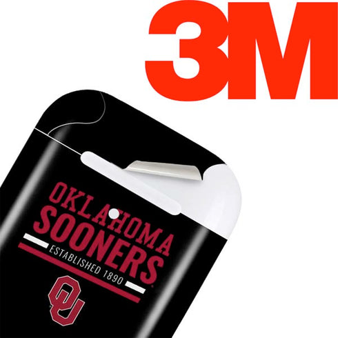 University of Oklahoma Sooners Est 1890 Apple AirPods 2 Skin