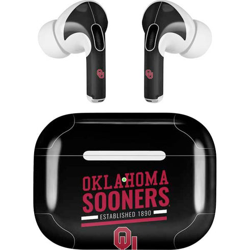 University of Oklahoma Sooners Est 1890 Apple AirPods Pro Skin