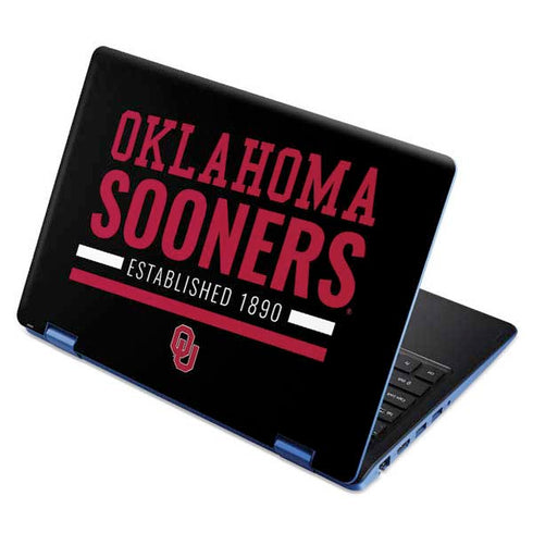 University of Oklahoma Sooners Est 1890 Aspire R11 11.6in Skin