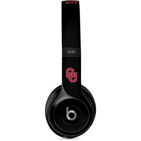 University of Oklahoma Sooners Est 1890 Beats Solo 2 Wired Skin