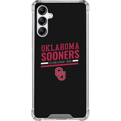 University of Oklahoma Sooners Est 1890 Galaxy A14 5G Clear Case