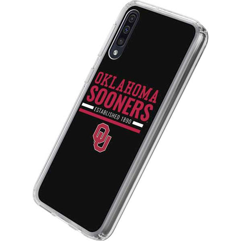 University of Oklahoma Sooners Est 1890 Galaxy A50 Clear Case