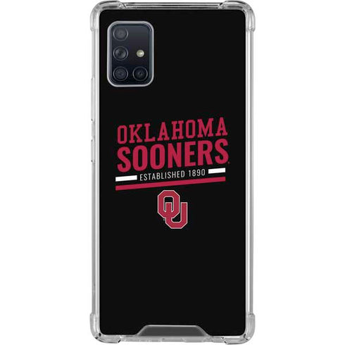 University of Oklahoma Sooners Est 1890 Galaxy A51 5G Clear Case