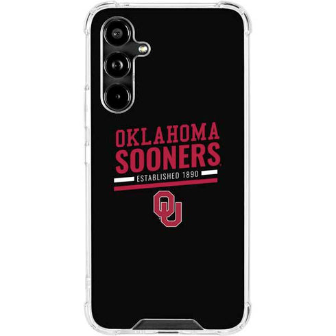 University of Oklahoma Sooners Est 1890 Galaxy A54 5G Clear Case