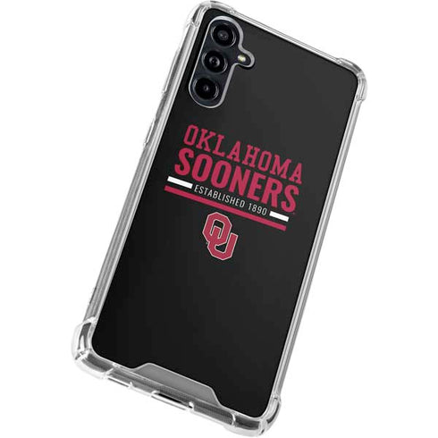 University of Oklahoma Sooners Est 1890 Galaxy A54 5G Clear Case