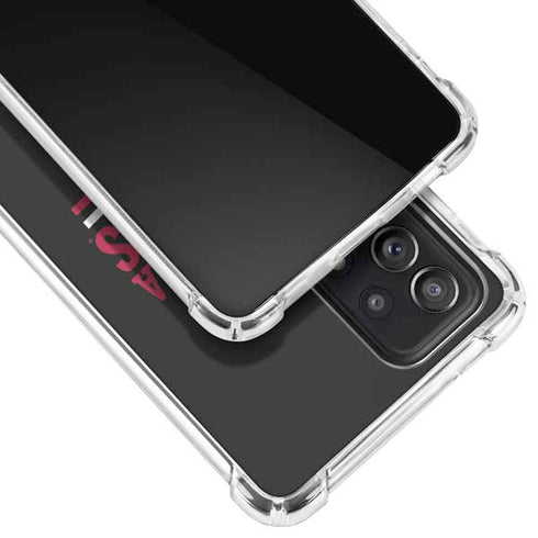 University of Oklahoma Sooners Est 1890 Galaxy A72 5G Clear Case