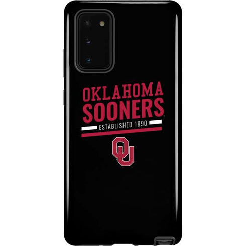 University of Oklahoma Sooners Est 1890 Galaxy Note20 5G Pro Case